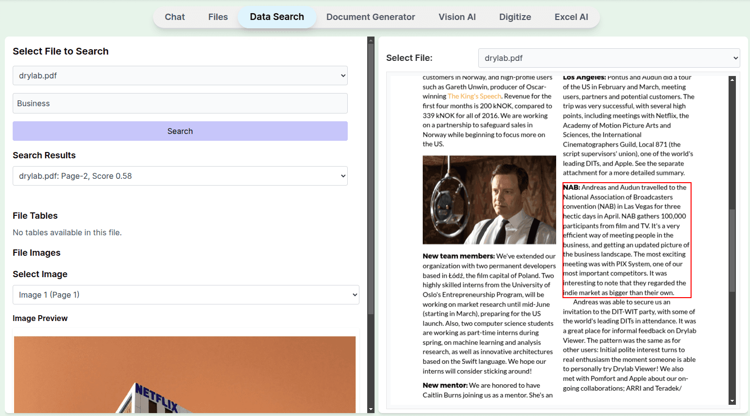 Information Extraction